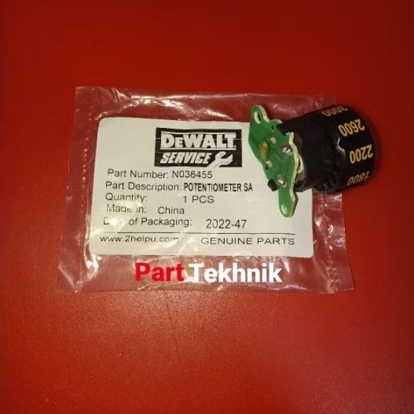 Speed control DWP849 Dewalt Original for Polisher. Potentiometer dewalt DWP849. Speed control dewalt