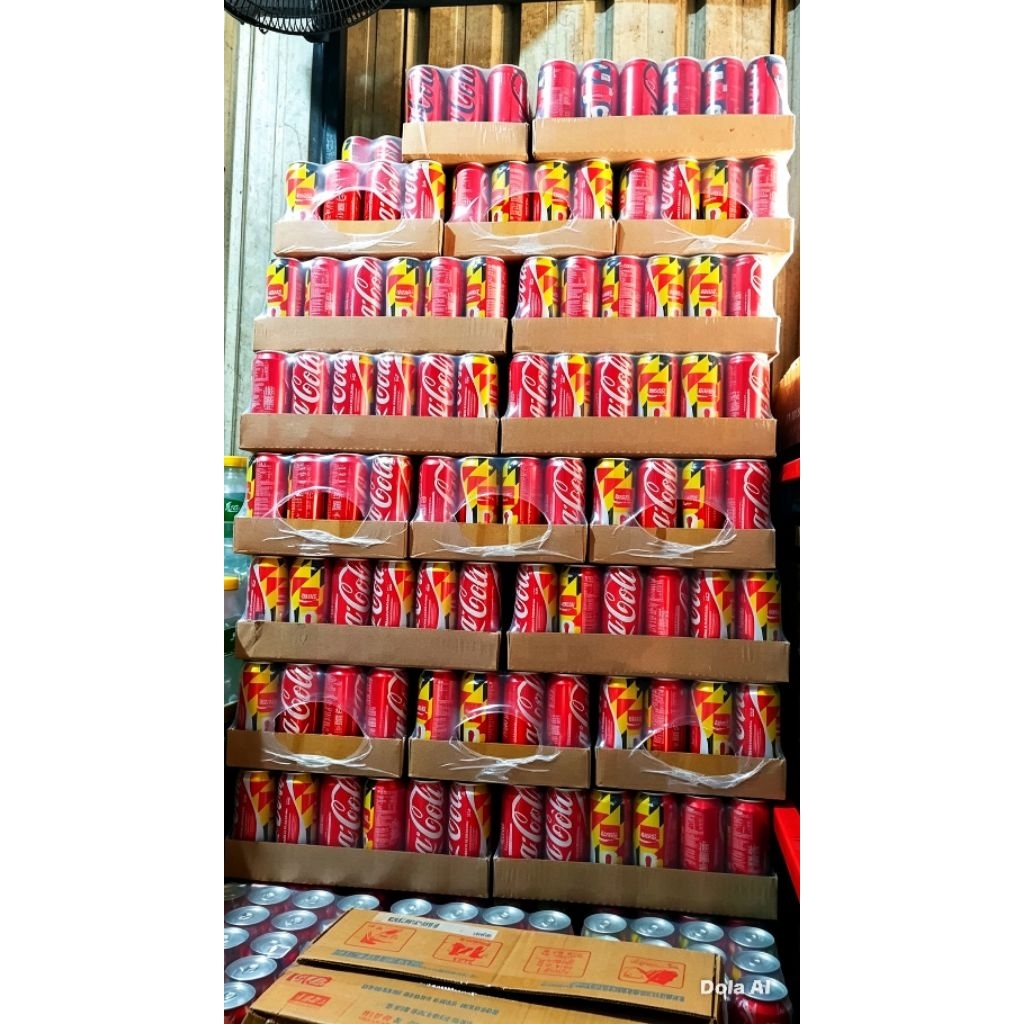 COCA COLA Kaleng besar