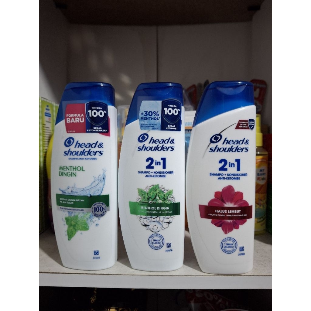 HEAD AND SHOULDERS SHAMPOO 145ML/400ML