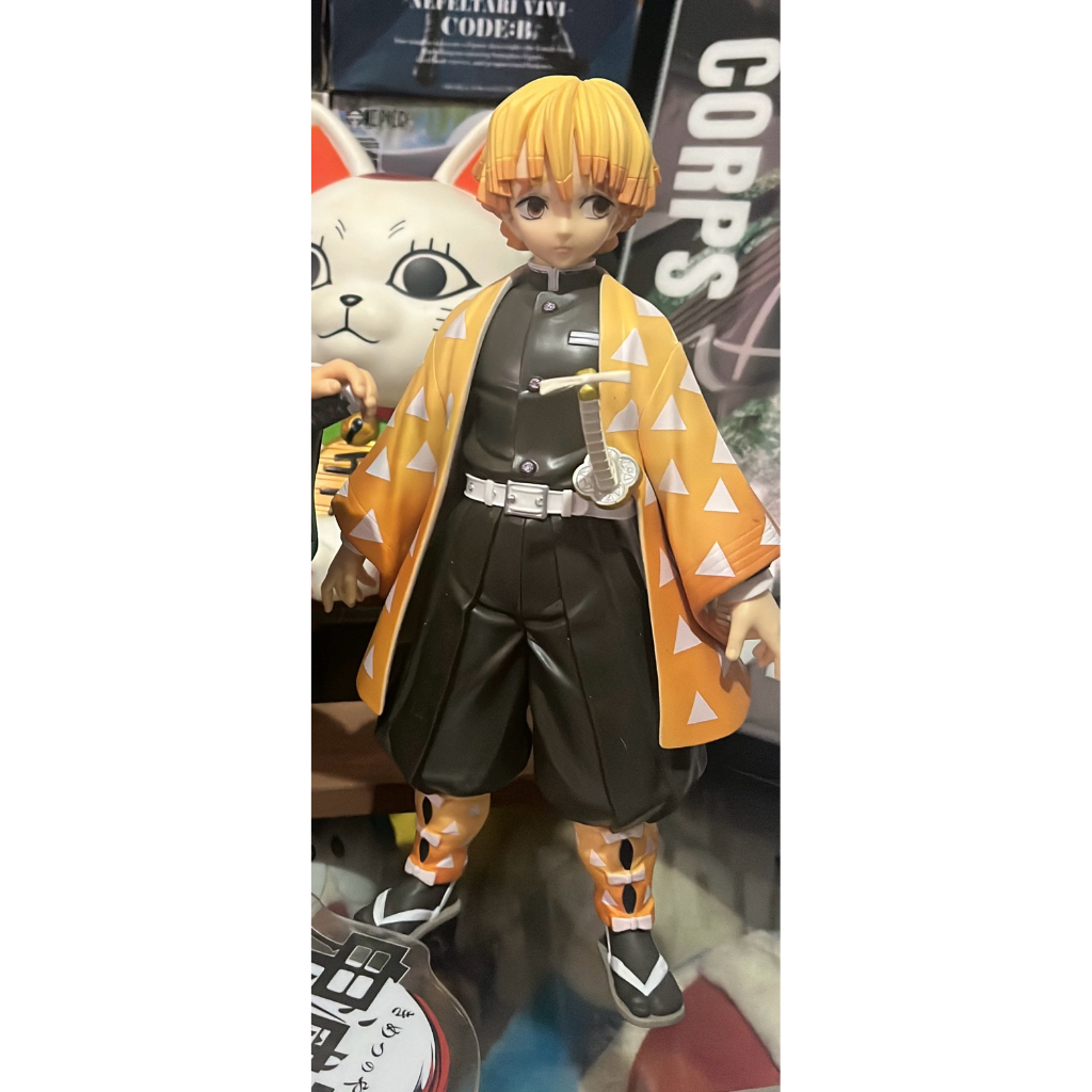 Grandista zenitsu figure no base penyangga loose no box