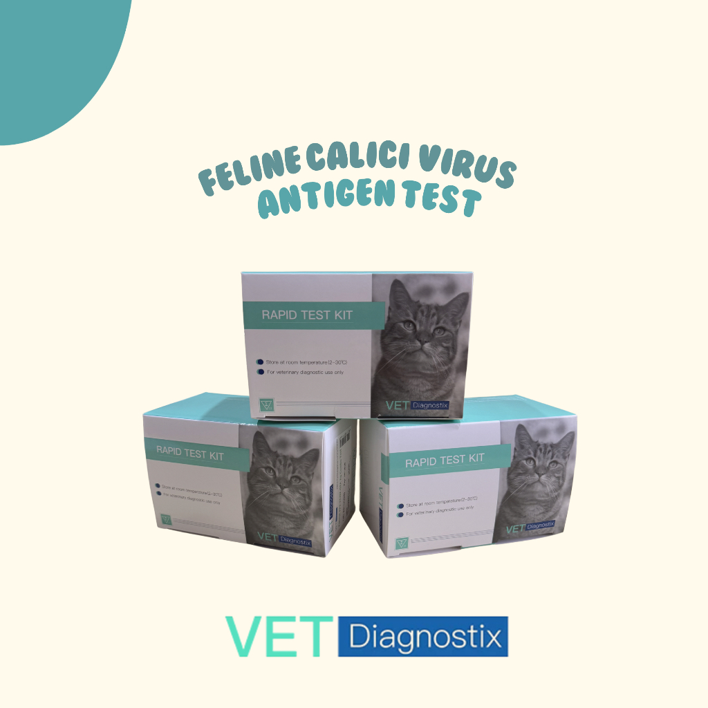 VetDiagnostix FCV Feline Calici Virus Antigen Rapid Test