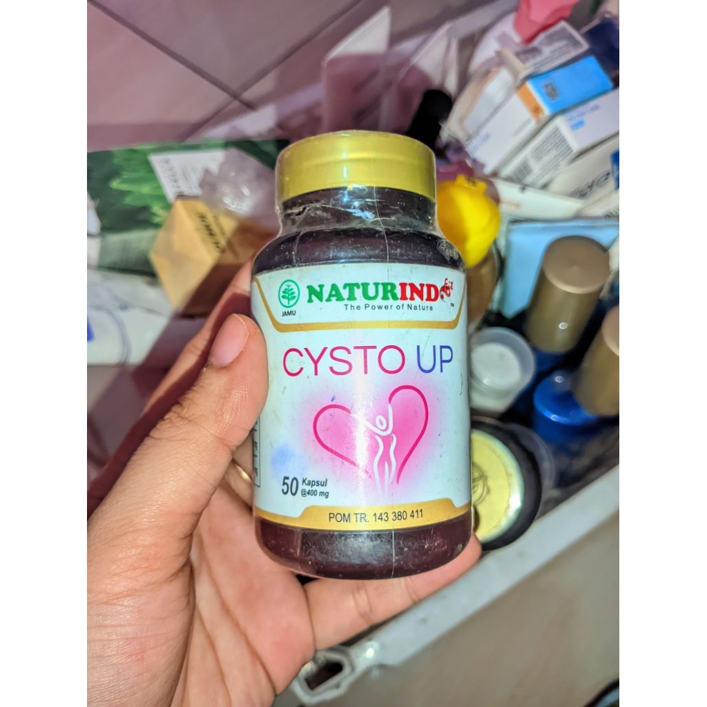 Naturindo CystoUp isi 50 kapsul