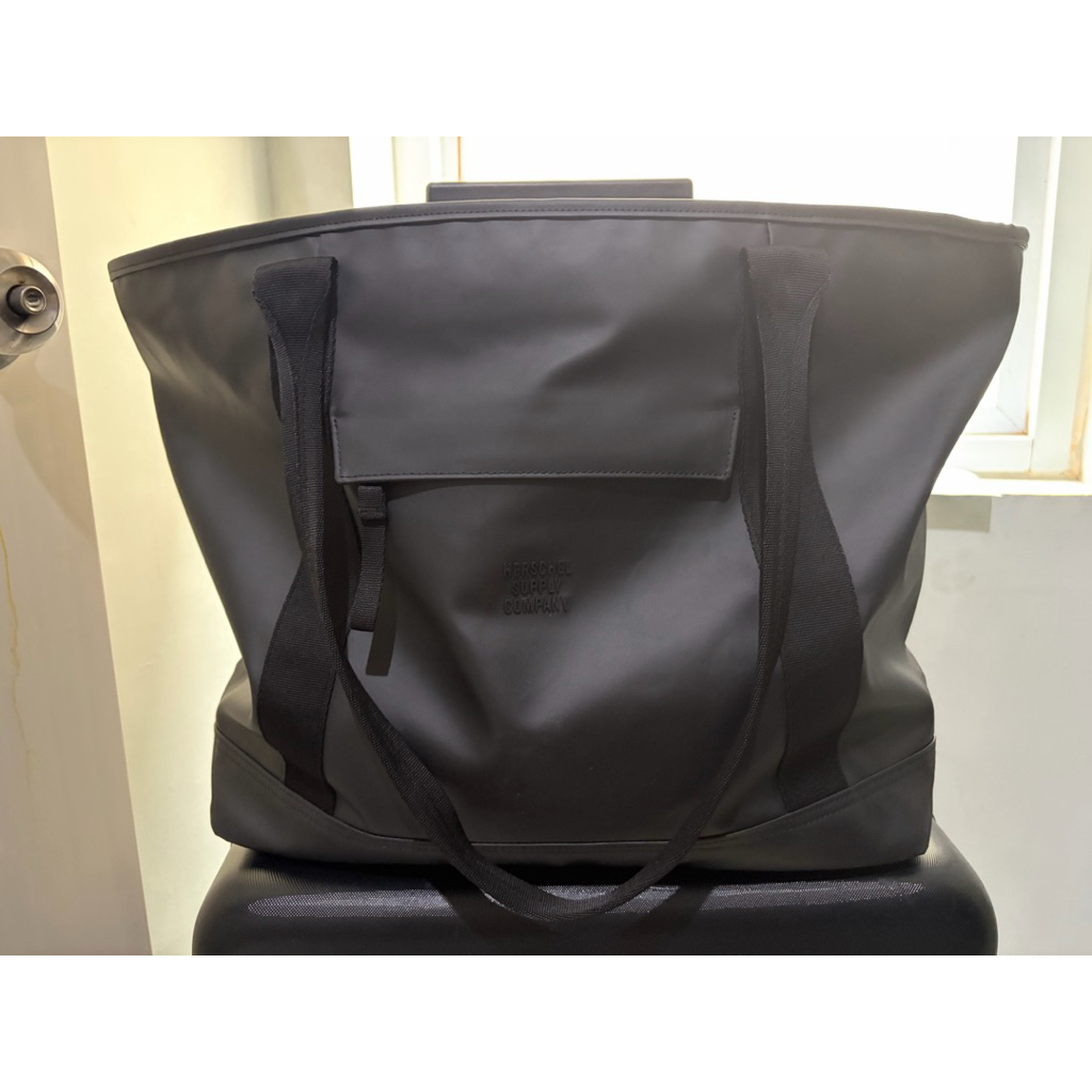 Tas tote bag Herschel Alberni Hitam 2nd/Second/Bekas/Preloved