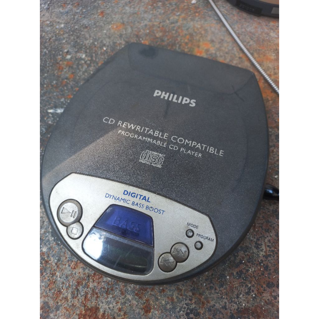 discman philips - ax1101 - pemutar cd