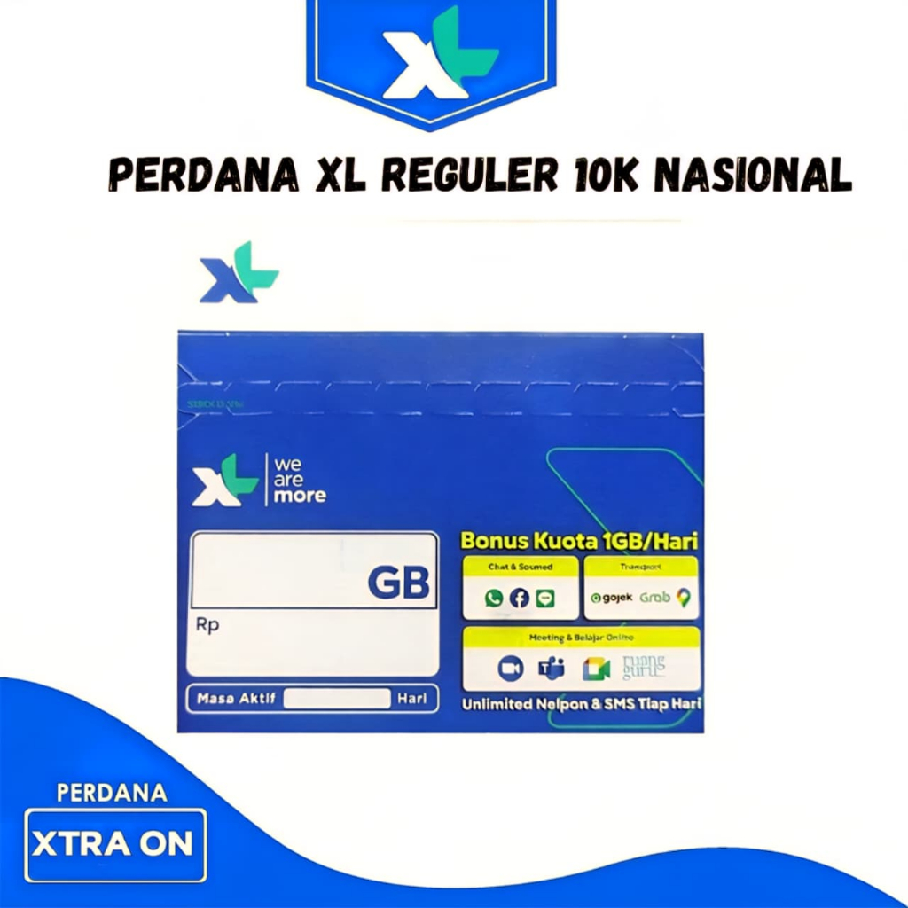 Perdana XL | AXIS Reguler Nasional exp 2027 Bisa Diregistrasi tanpa Paket Data