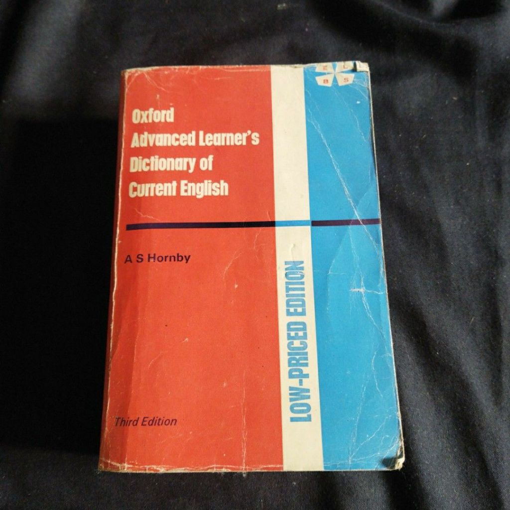 Oxford Advanced Learner's Dictionary of Current English Third Edition A.S. Hornby Original Bekas
