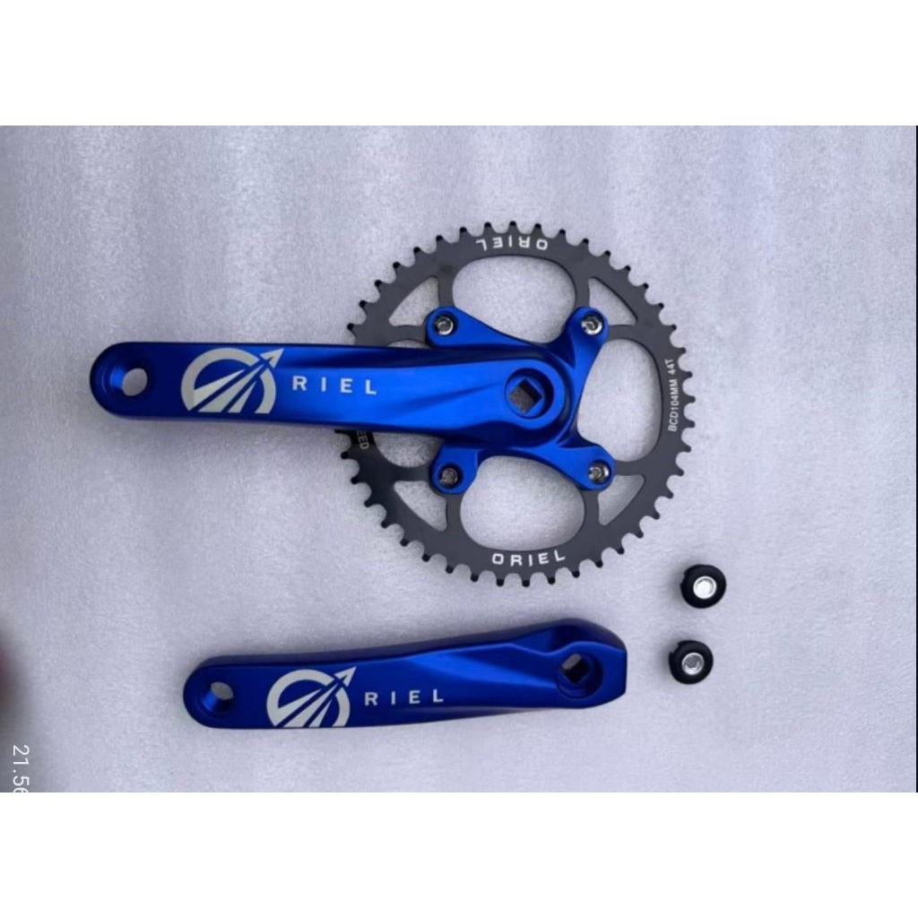 Crank Sepeda BMX Strummer & Oriel 44T Piringan Sepeda Anak