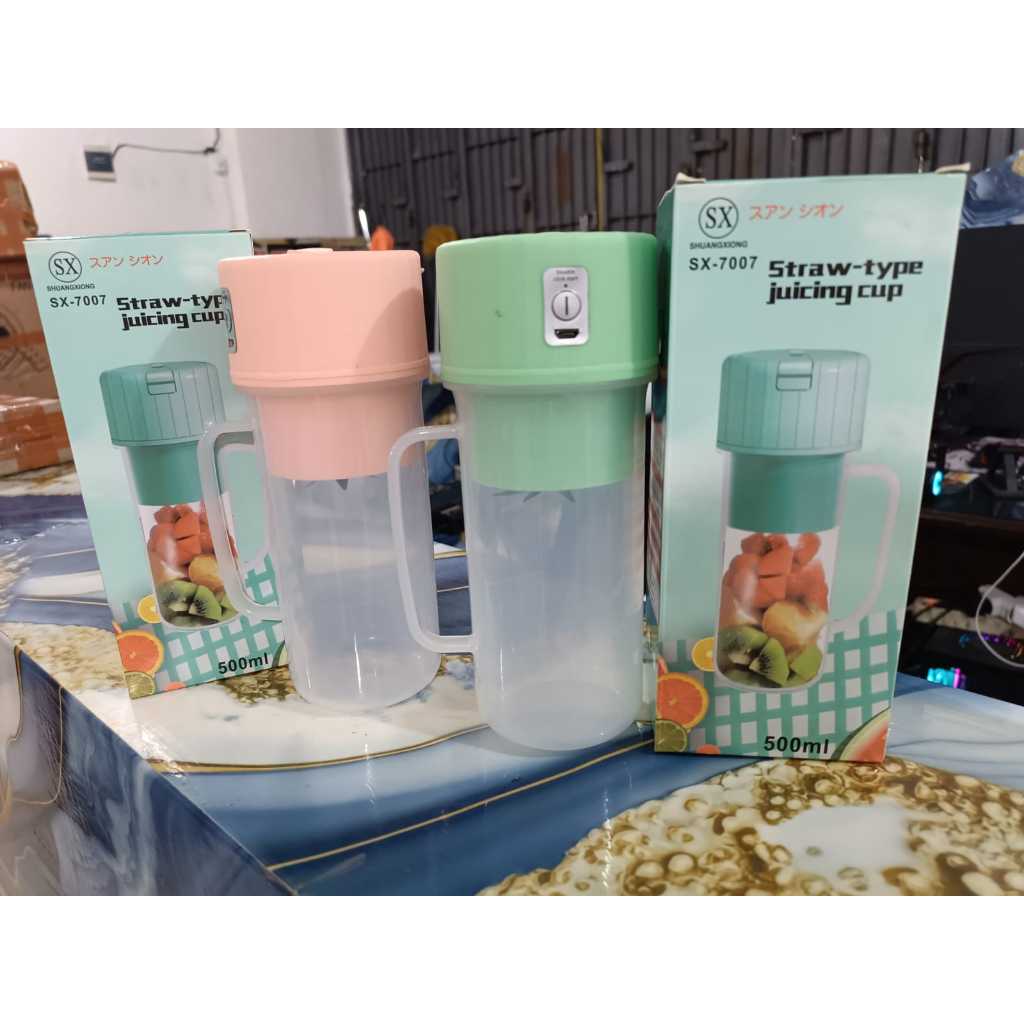 BLENDER GELAS PORTABLE blender jus buah mini blender portable  blender gelas