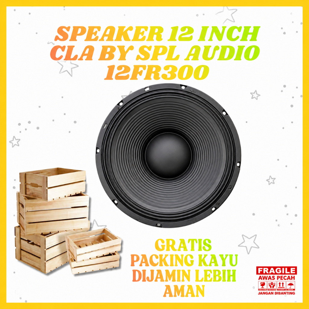 Speaker 12 Inch CLA By SPL Audio 12 FR 300