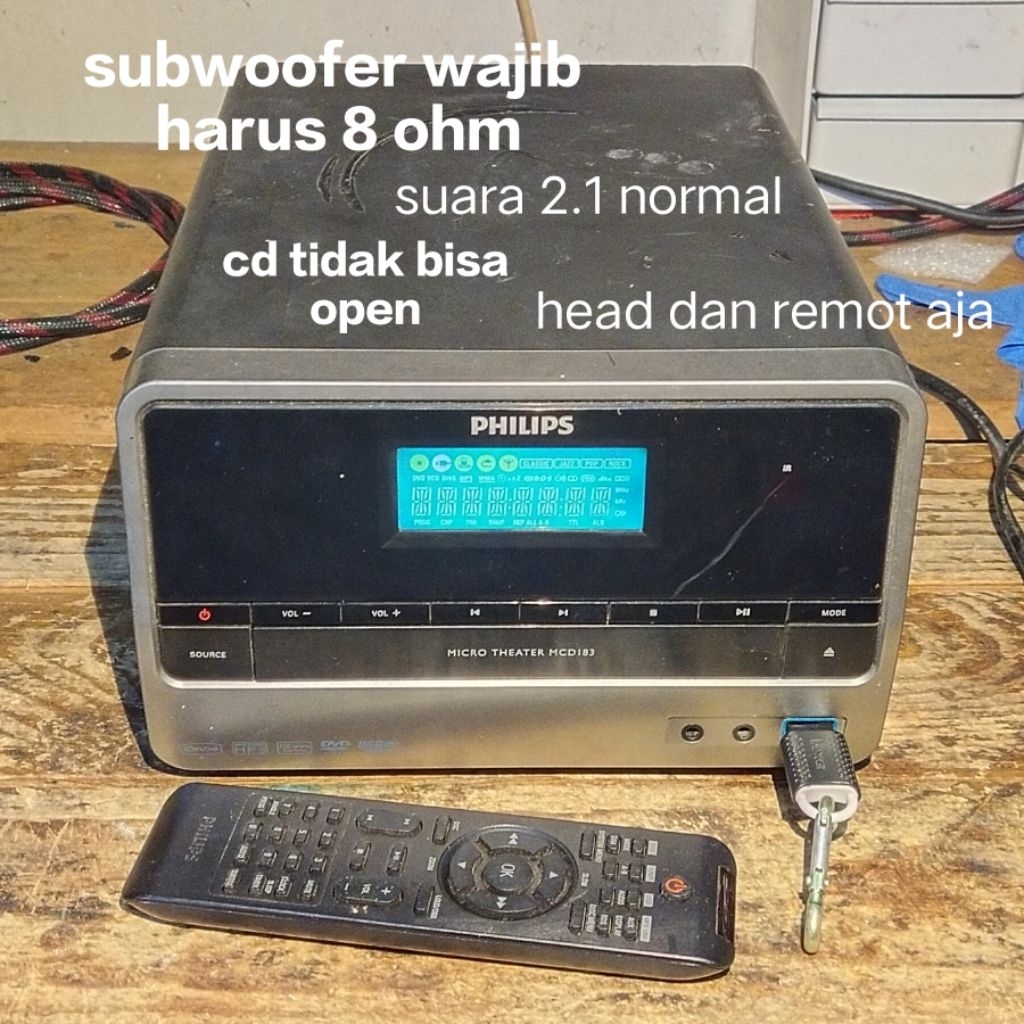 head philips compo amplifier