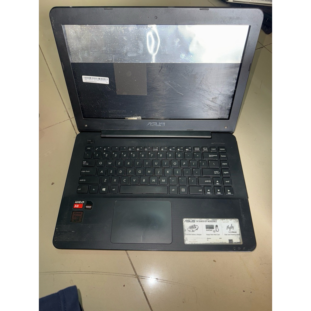 casing Asus X454Y pulset mulus