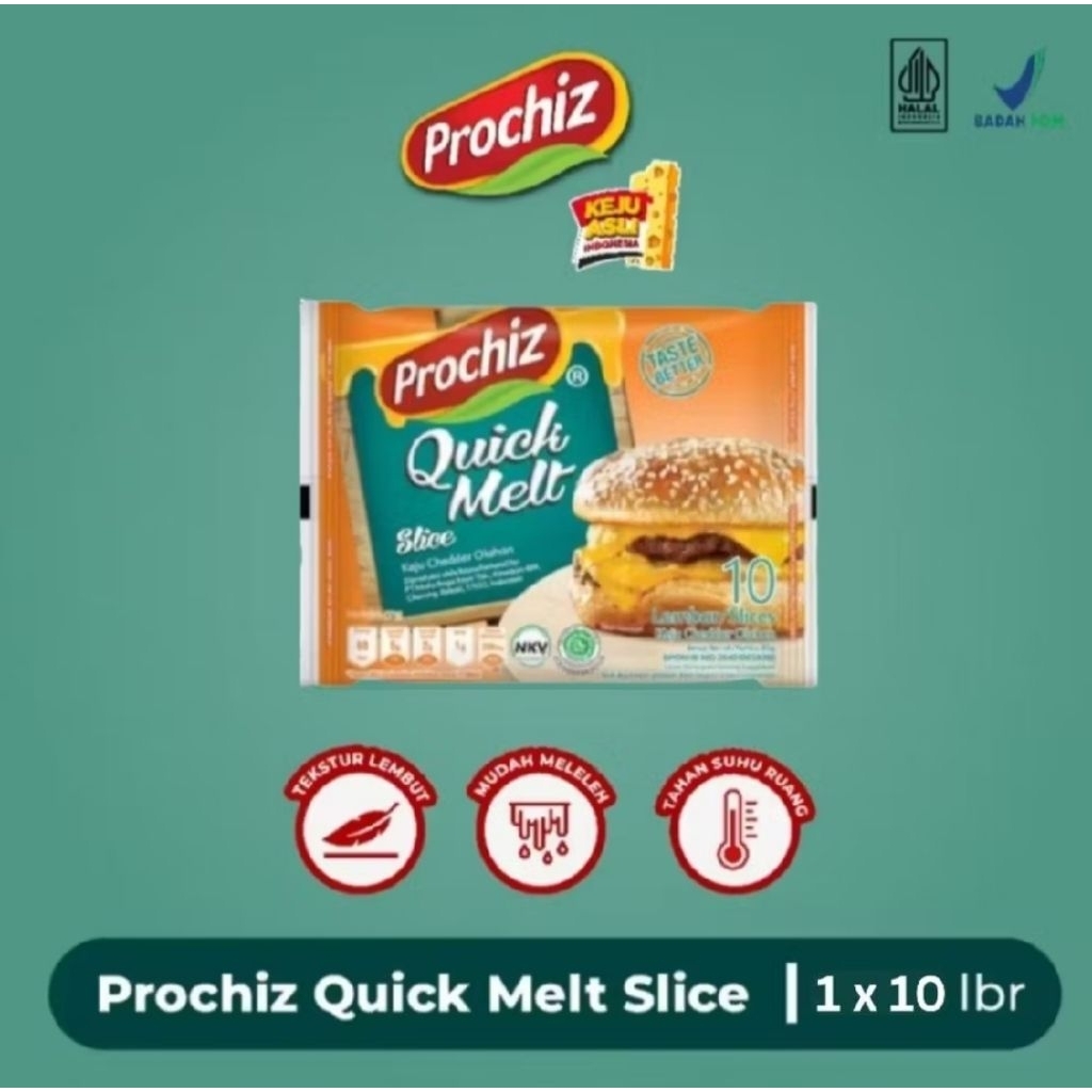 Prochiz Quick Melt Slice 10s