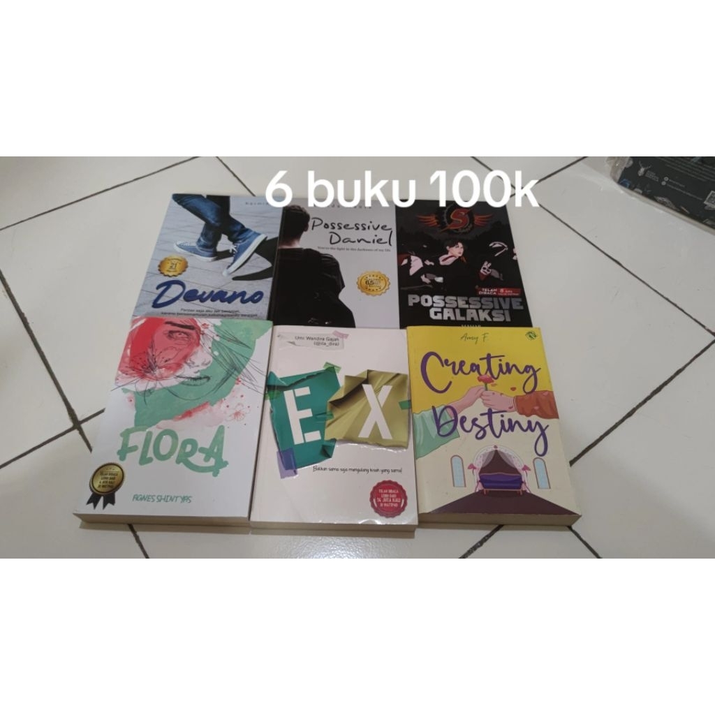 (Special prince) preloved 6 novel 100k