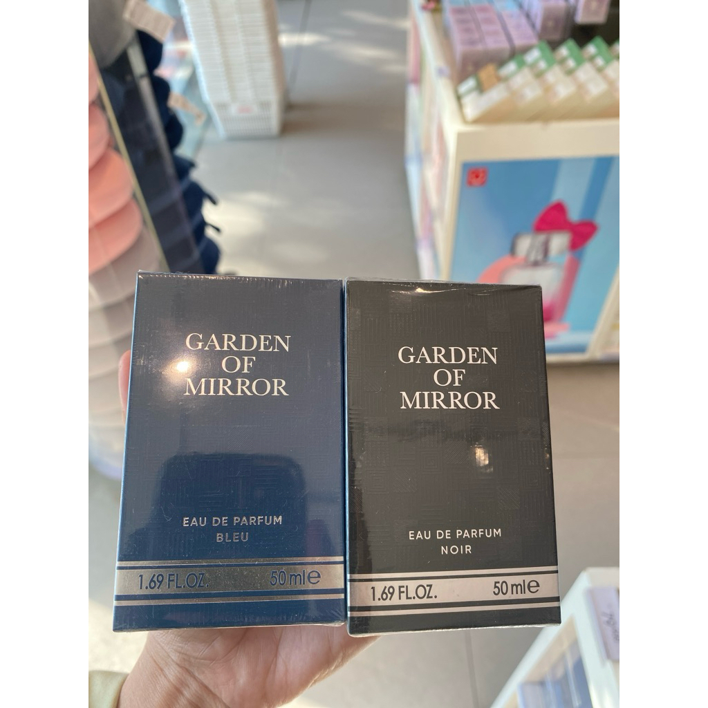 Miniso Parfum Pria Garden of Mirror Bleu,Noir EDP 50ml