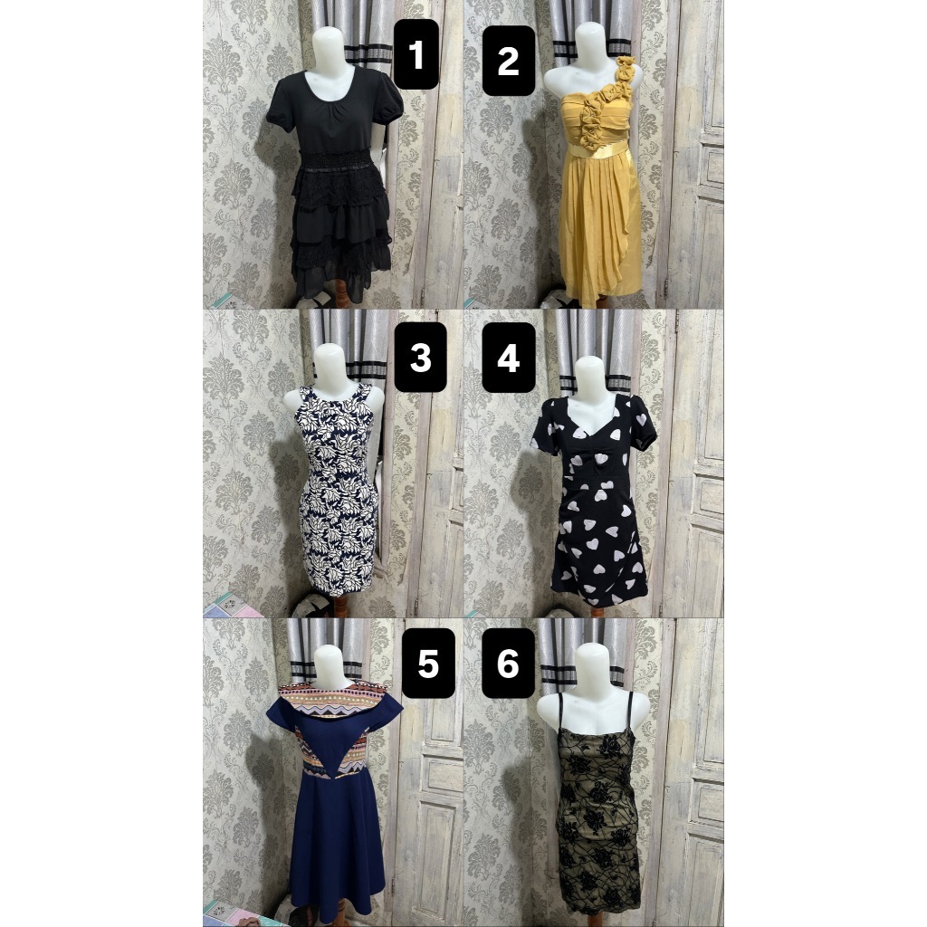 DRESS PESTA UMPAK HALTER - Motif Love Bahan Berkualitas Premium