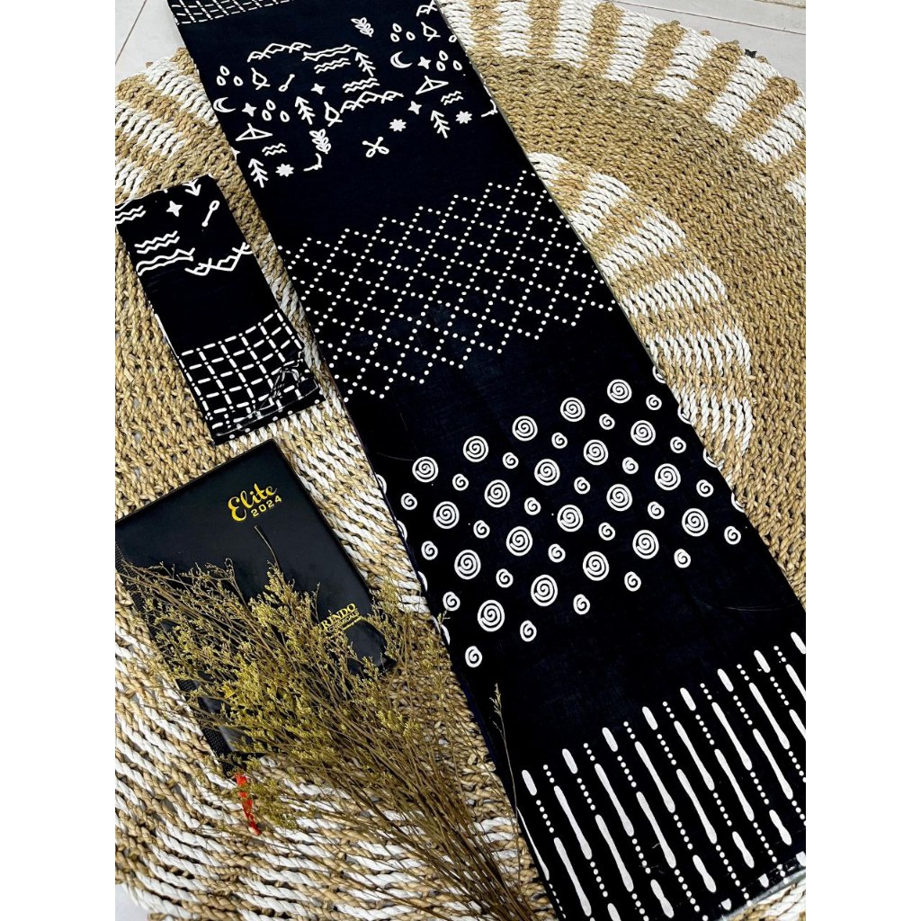 kain batik bahan katun motif roman / atasan batik / batik kerja / batik kantor