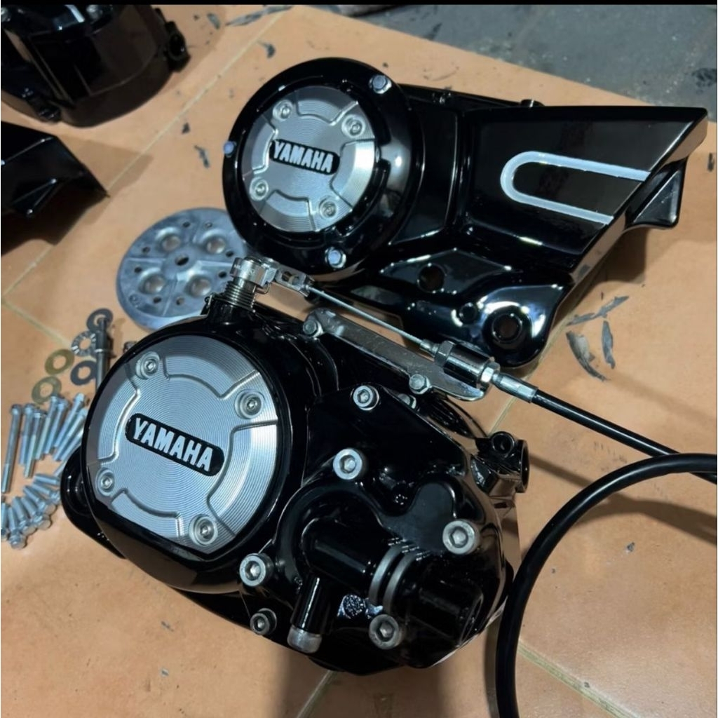 ( GASPOL RACING ) BAK KOPLING KANAN RX KING KAWINAN BAK NINJA (VARIASI TUTUP CNC & TUTUP KEONG)
