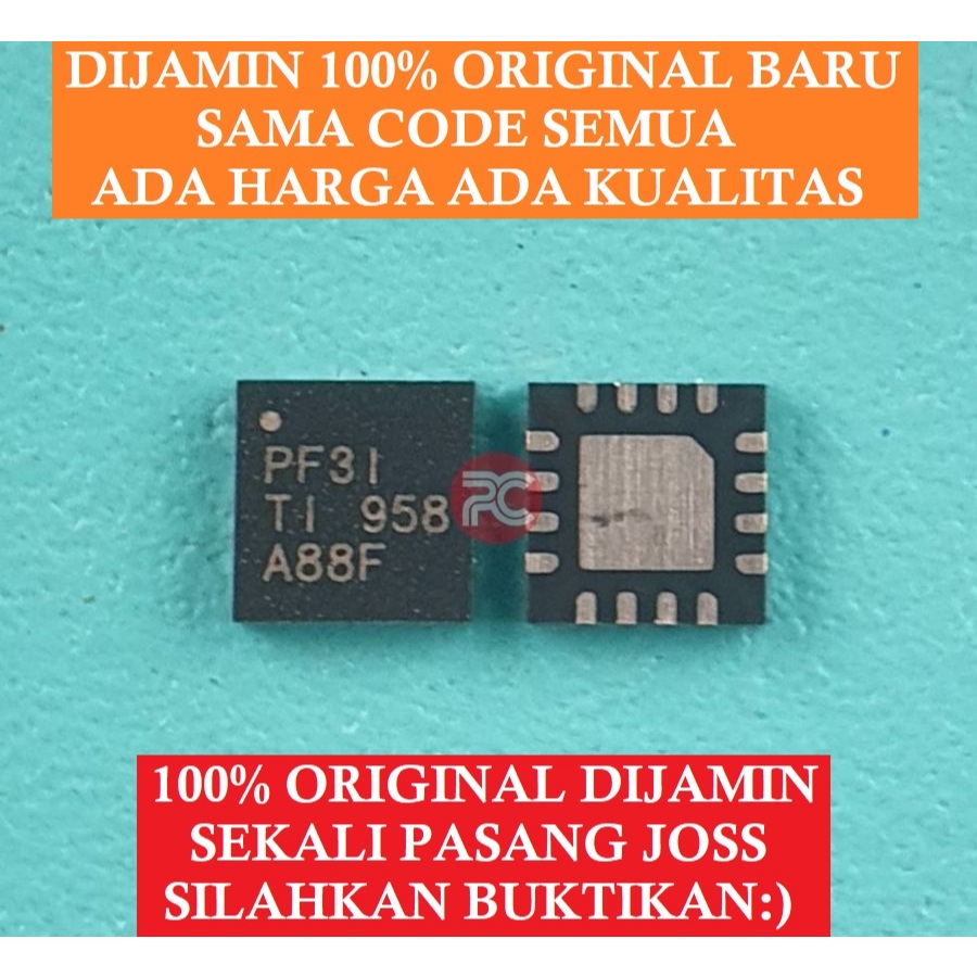 IC Backlight PF31 Realme 7 Pro Display Light Diriver PF 31 Org Tested