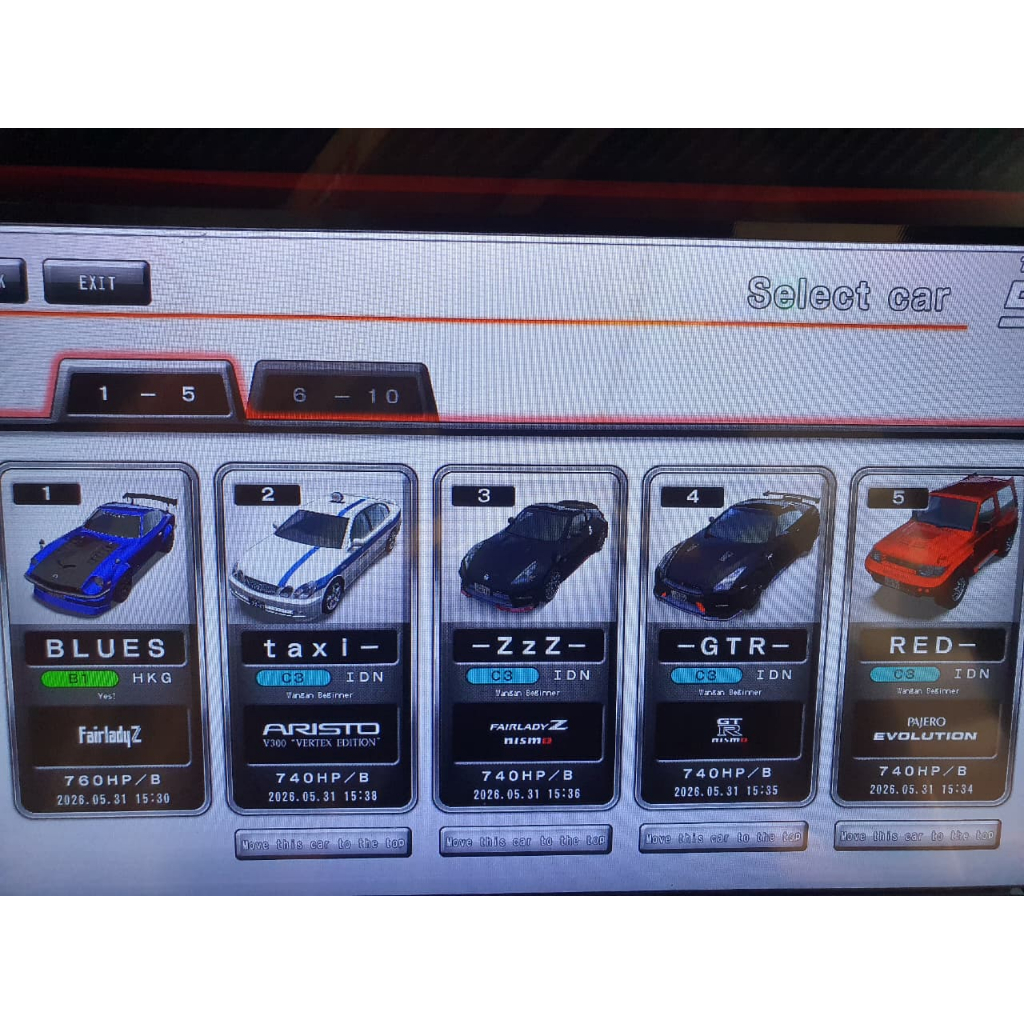 Banapassport Wangan Midnight Maximum Tune 6rr Data Full Dress Up Data Meta Car HONGKONG REGISTERED