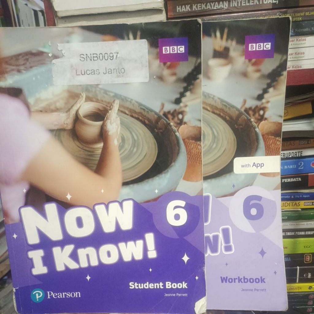 Now I Know 6 students book + workbook buku original