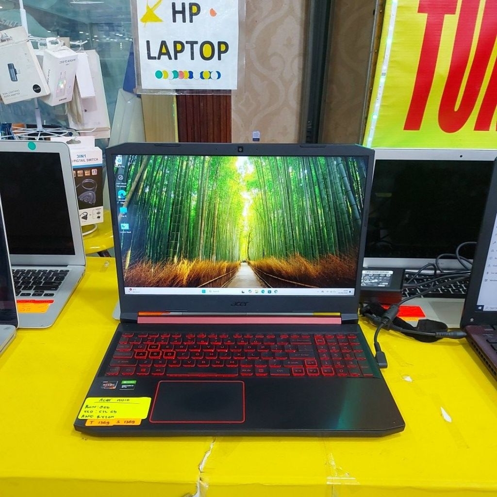 laptop acer nitro 5 an515 43 ryzen 7 3750H ram 8gb ssd 512gb gtx 1650 1369