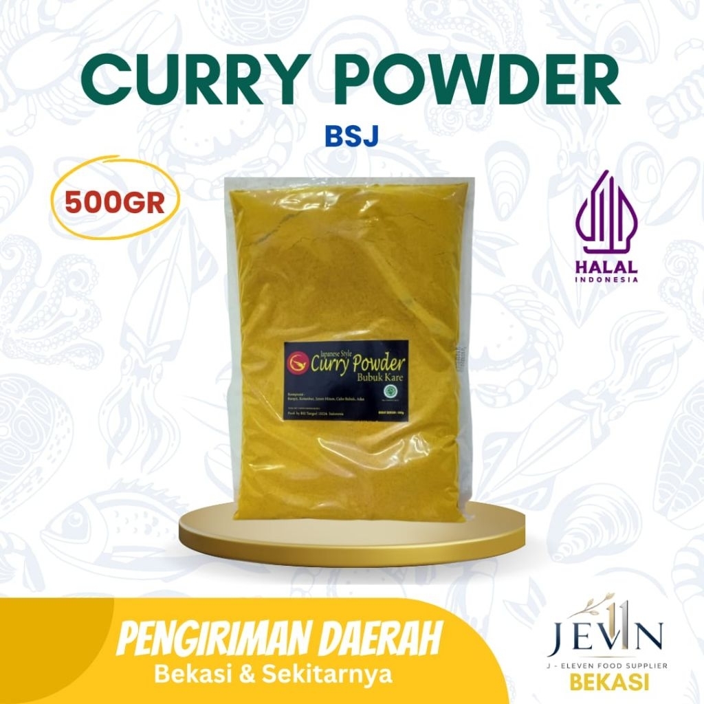 BSJ Curry Powder – Bubuk Kare Jepang 500gr
