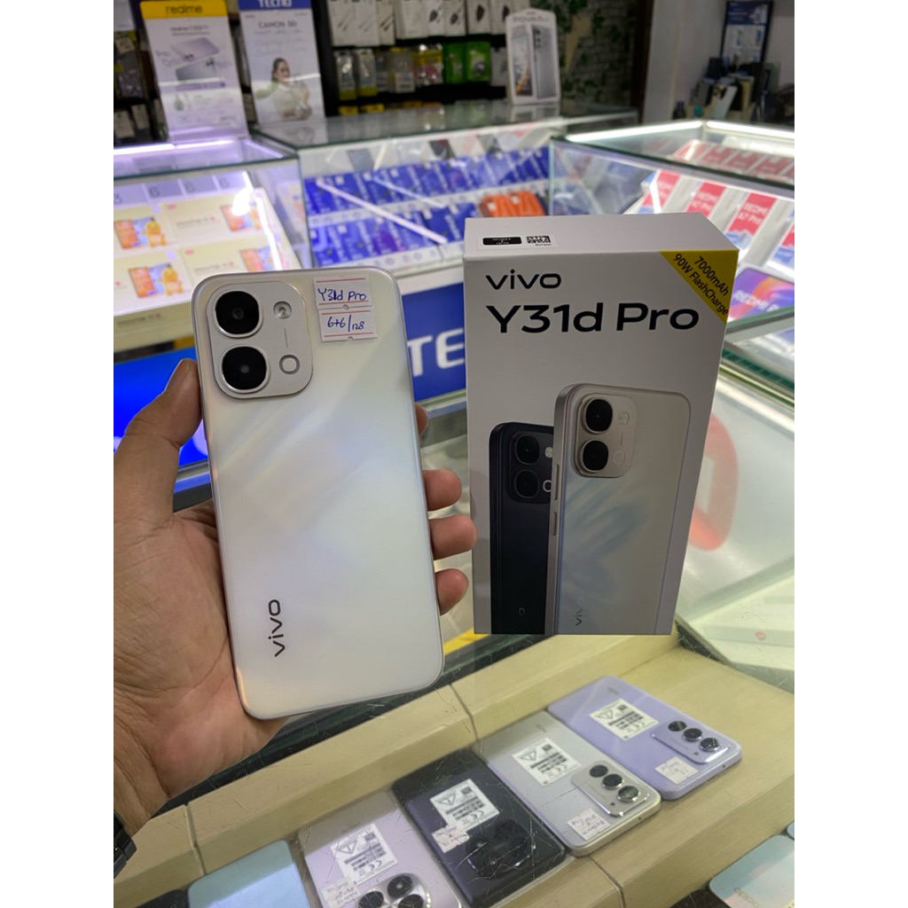 SECOND VIVO Y31D PRO RAM 6+6/128 100% GARANSI RESMI VIVO INDONESIA