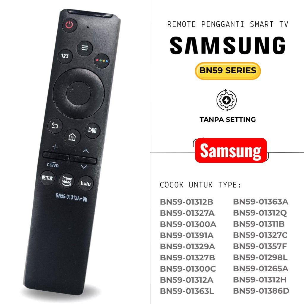 Remote TV Samsung LED Smart Android TV