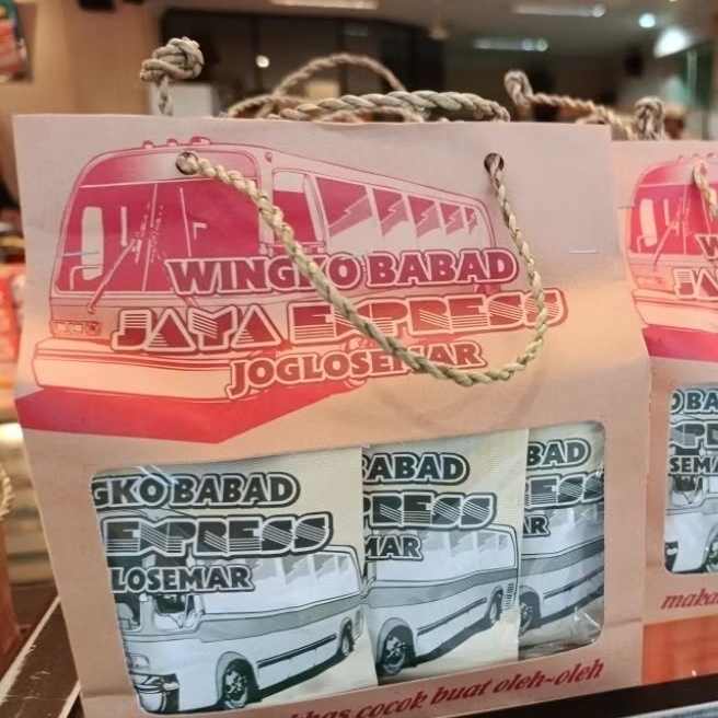 Wingko Babat Jaya Express Joglo Semar isi 6 Pcs
