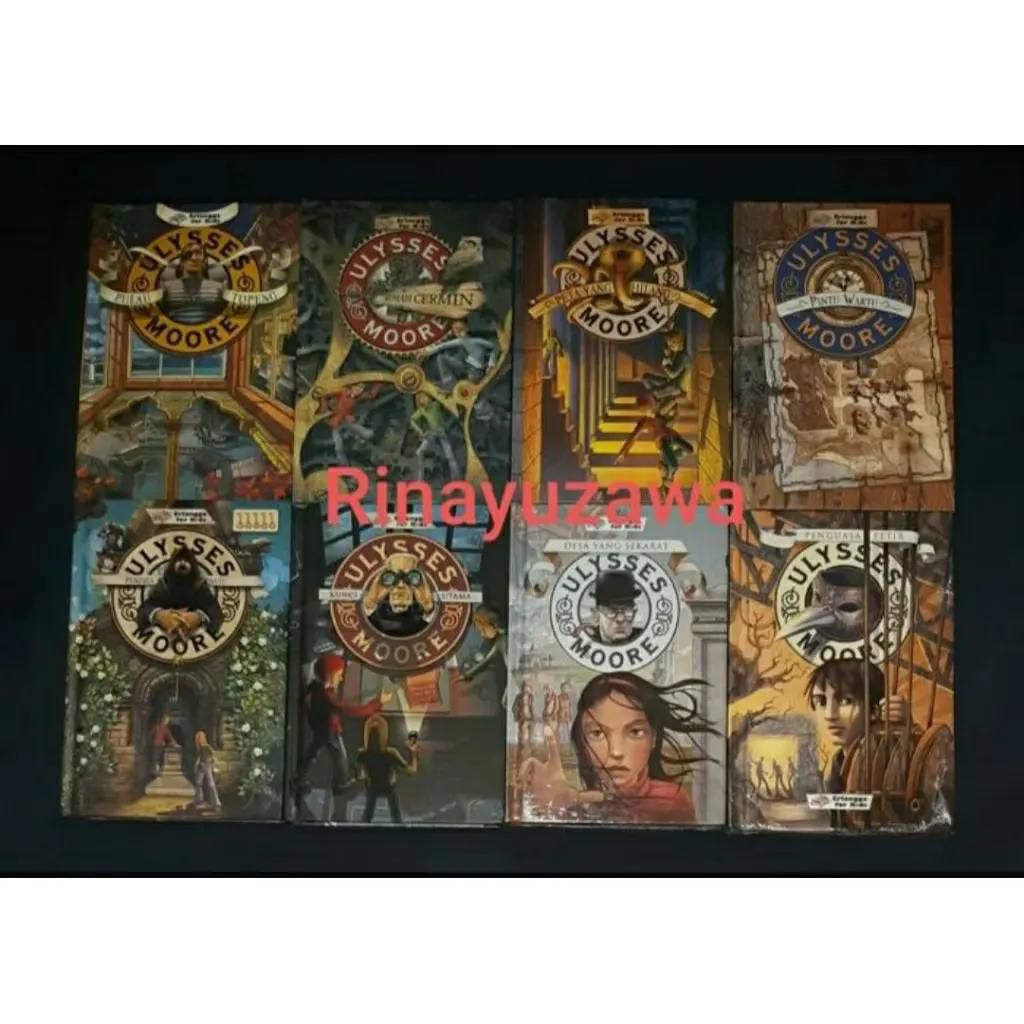 Novel Bekas Ulysses Moore Pulau Topeng ( Novel Terjemahan )