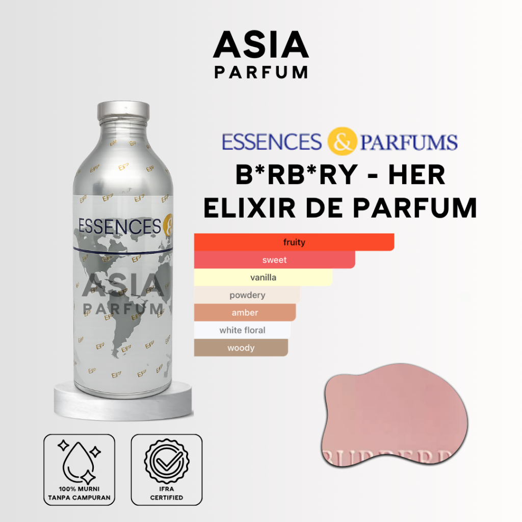 ESSENCES & PARFUMS HANOLA EX 98688 - BIBIT PARFUM HER ELIXIR - SEGEL & REPACK 100G