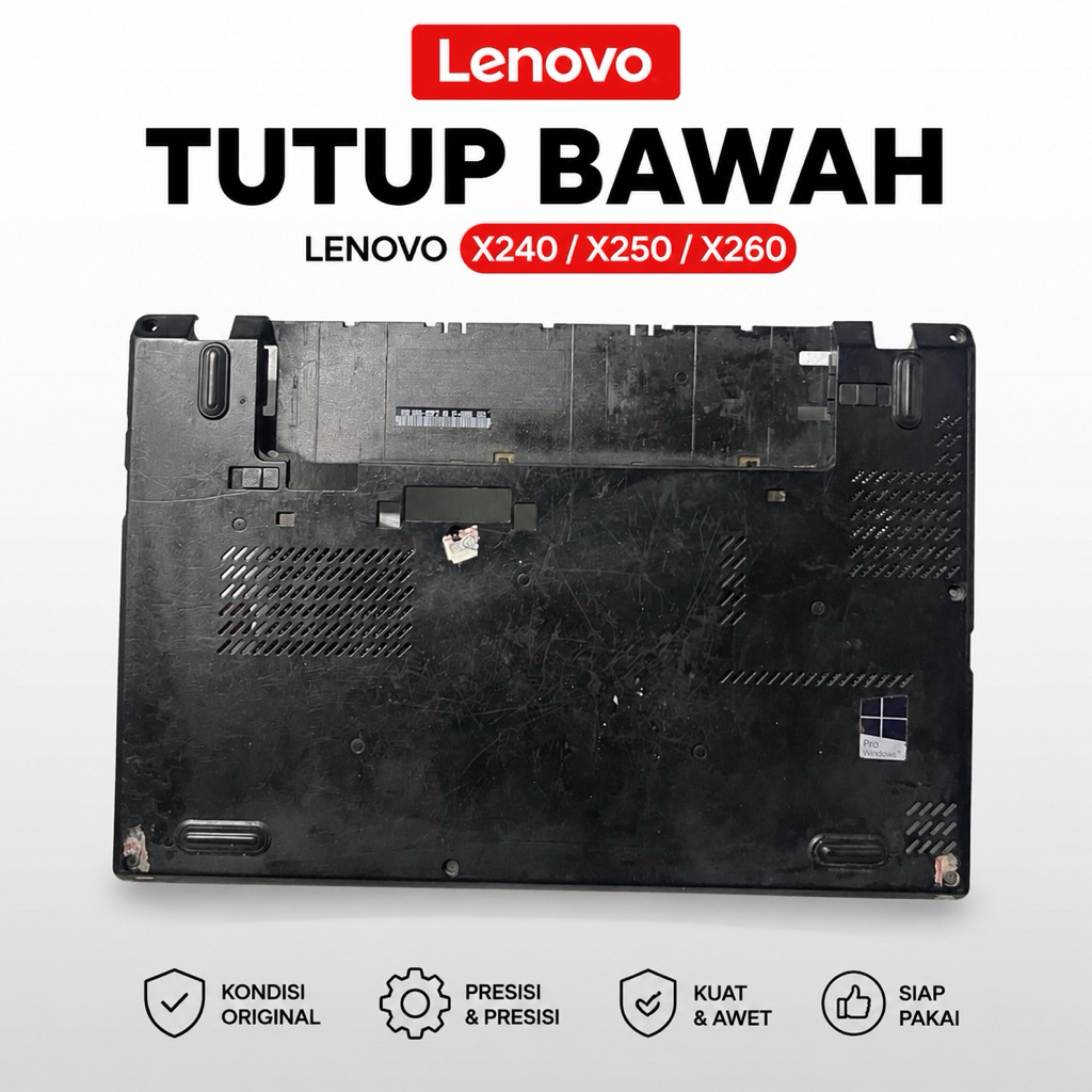 Tutup Cover Belakang Lenovo Thinkpad X240/X250/X260
