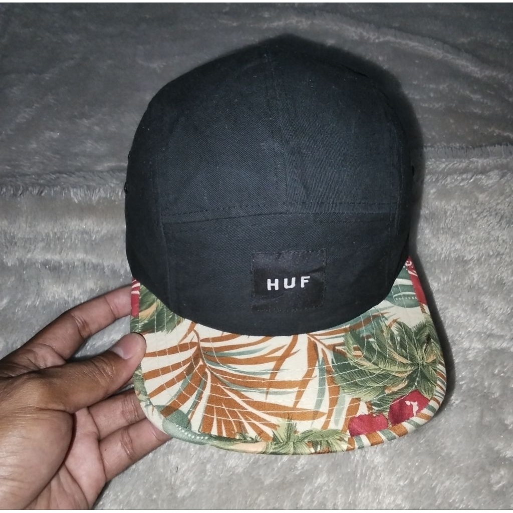 Topi HUF 5 panel Setelan Second