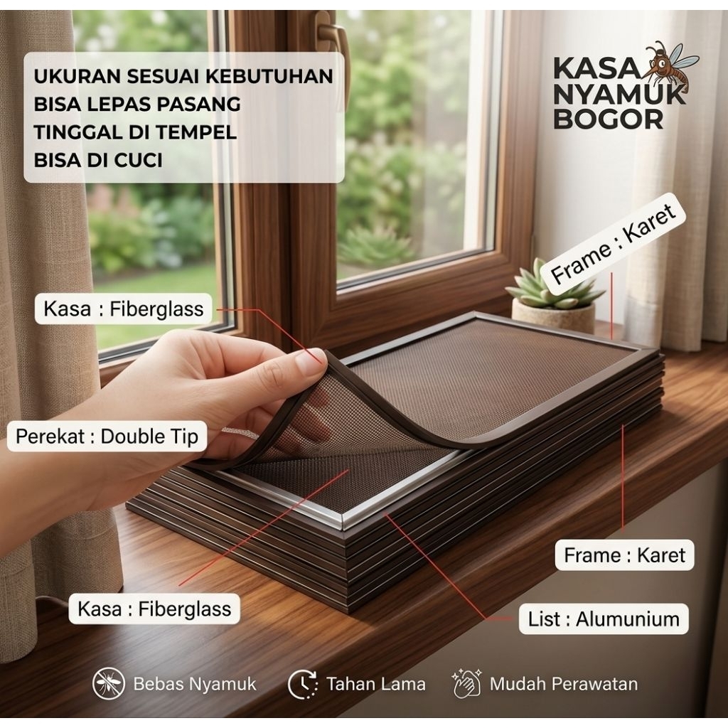 kasa nyamuk jendela
