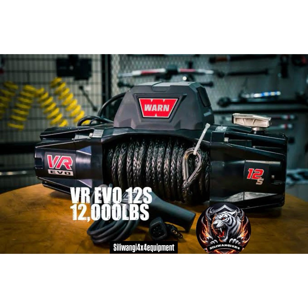 winch warn vr evo 12s plasma
