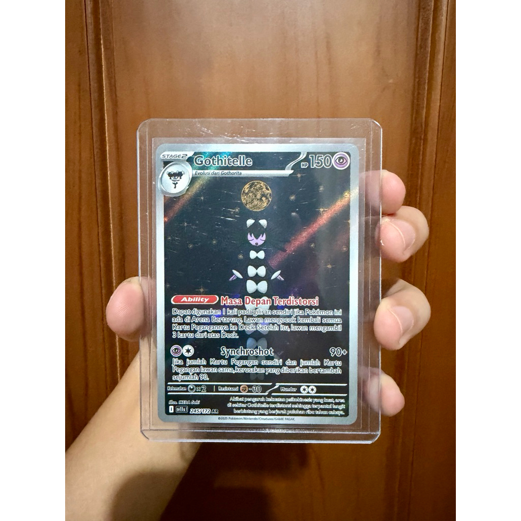 Gothielle AR - Kartu TCG Pokemon Indonesia Pack Hitam Putih