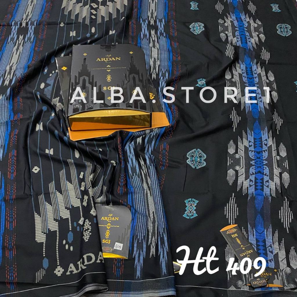 Sarung Ardan SGJ Songket Gunungan Jacquard Gold Original Baru Sarung Ardan Songket Gunungan Jaguar H