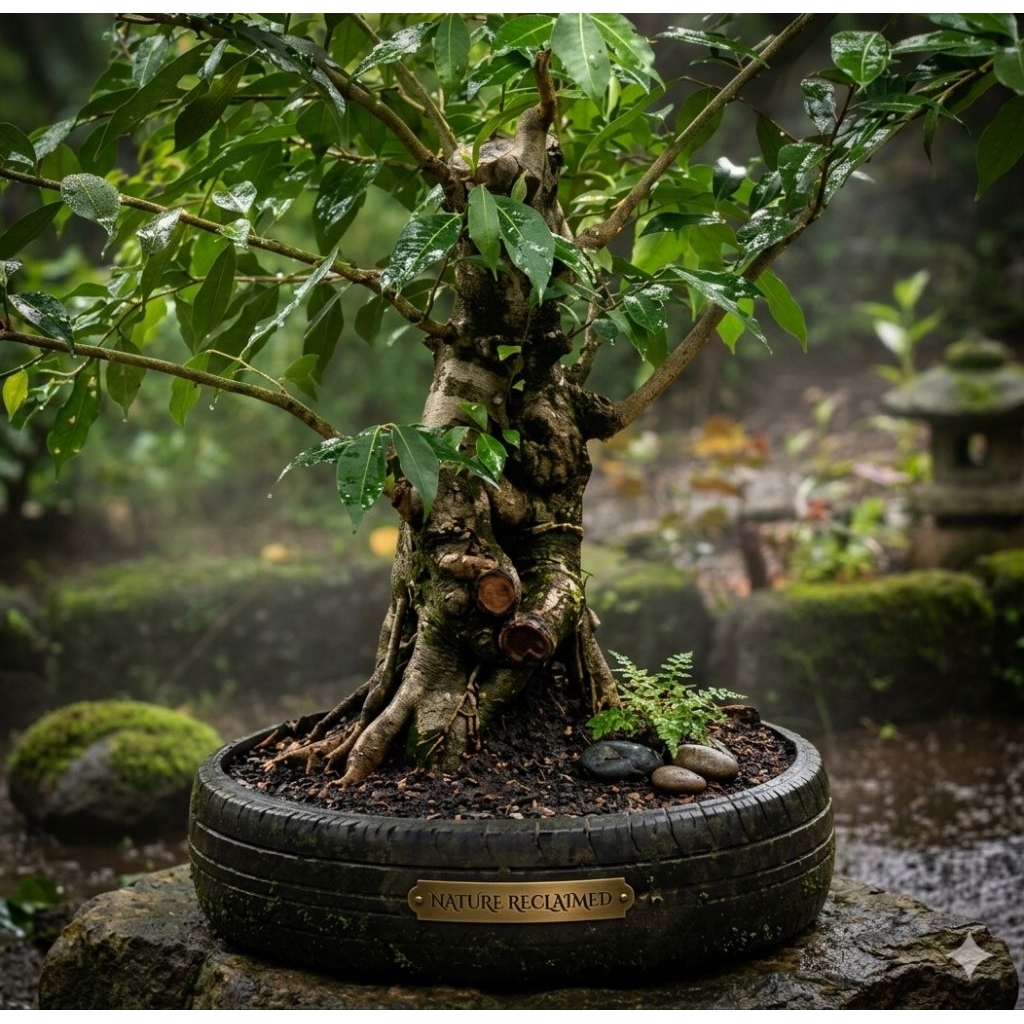 Bonsai dongkelan bahan bonsai Amplas putih