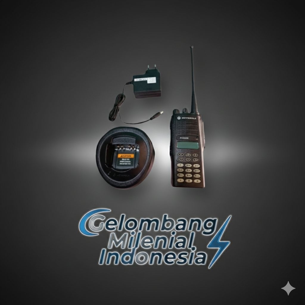 HT MOTOROLA ATS 2500 SECOND LENGKAP CHARGER