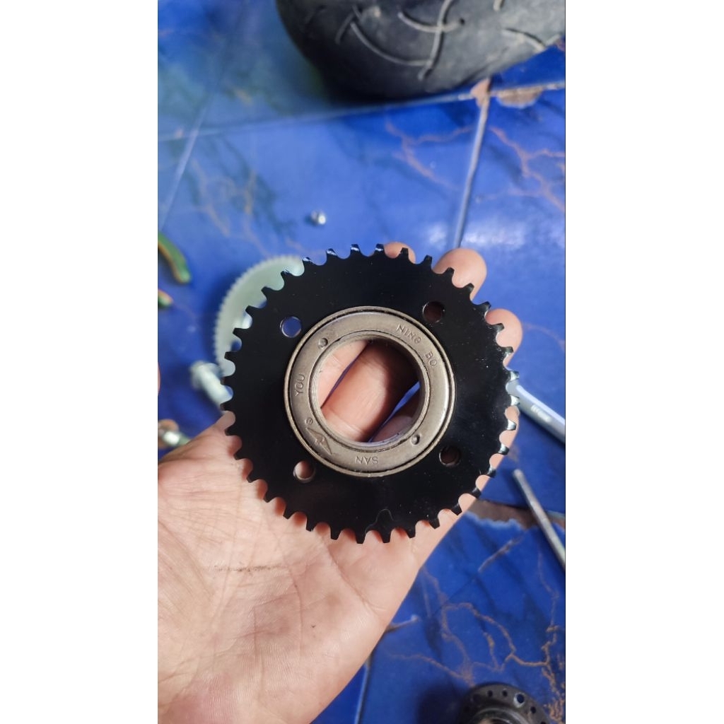 GEAR T8F 36T PNP FREEWHEEL – CUSTOM JUMLAH MATA & MOTIF