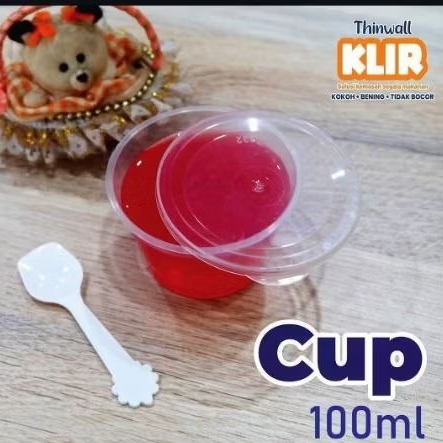Thinwall cup 100ml klir