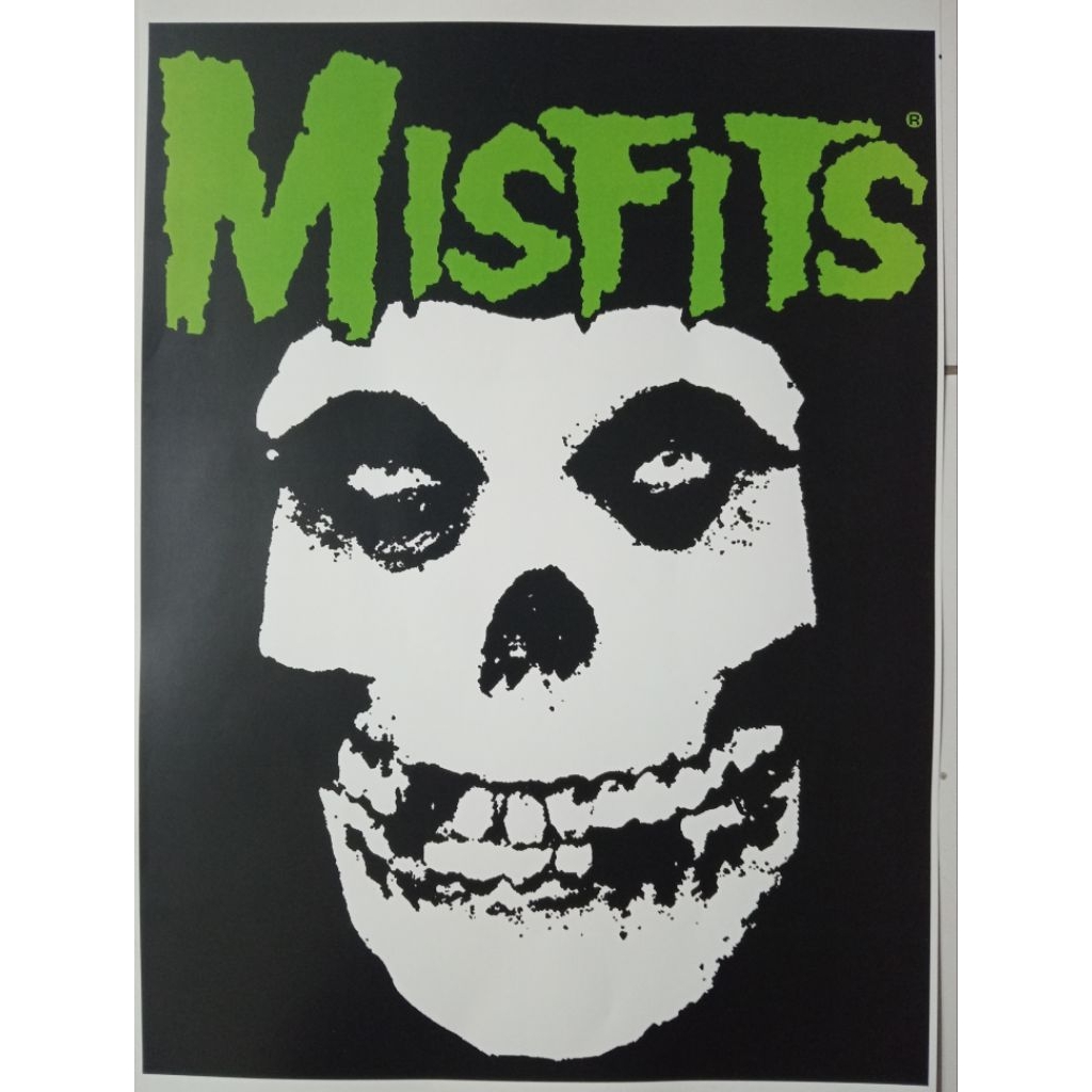 poster band hardcore punk Misfits skull logo | Poster Misfits | The Misfits | Poster Band