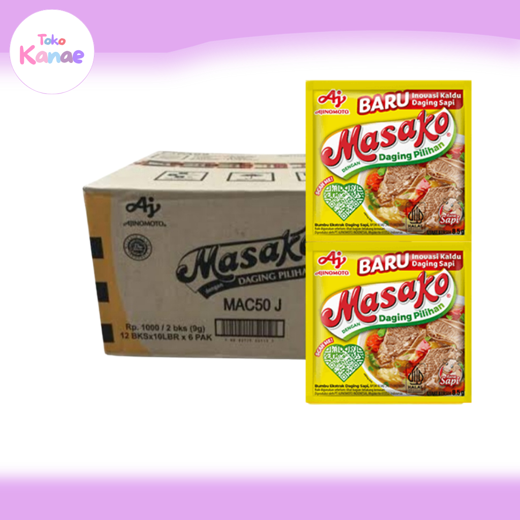 Masako Sapi 1 Karton 600pcs