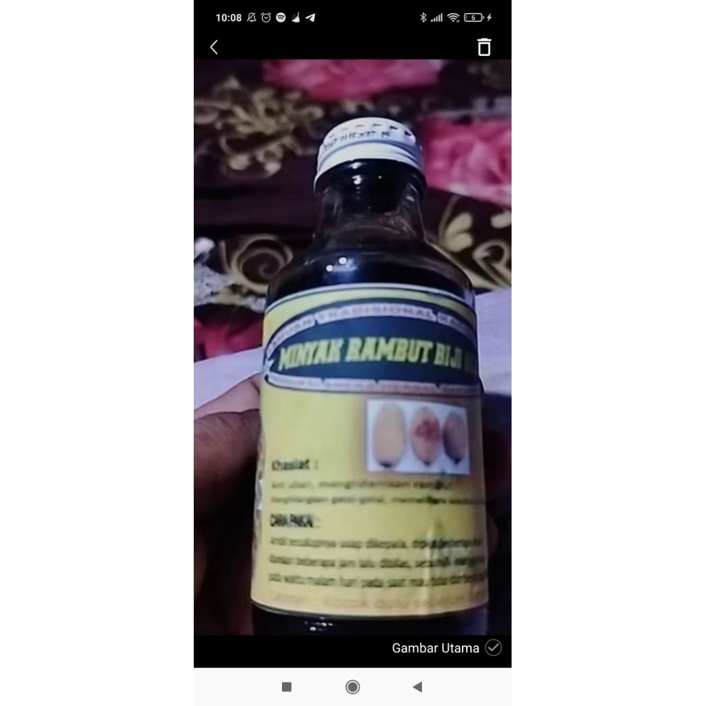 Minyak buah ulin kalimantan TERMURAH MINYAK RAMBUT OBAT RAMBUT BIJI ULIN MINYAK PENGHITAM RAMBUT