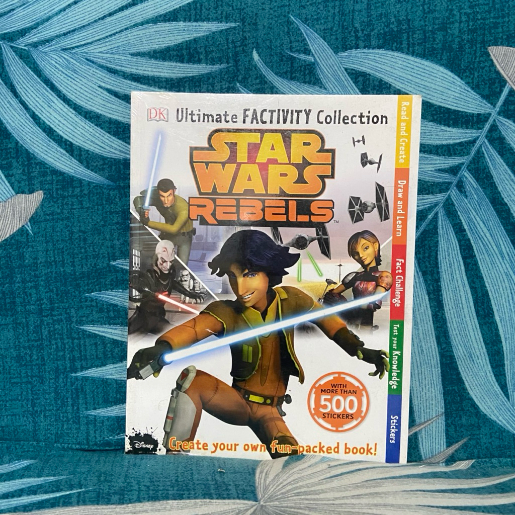Buku Star Wars Rebels Ultimate Factivity Collection Book DK Disney Books