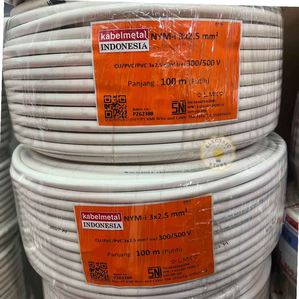 Kabel NYM 3x2,5mm Metal // NYM 3x2,5mm Metal 100mtr 50mtr