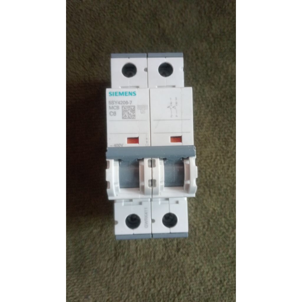 SIEMEN MCB 2 PAS 6Amper original