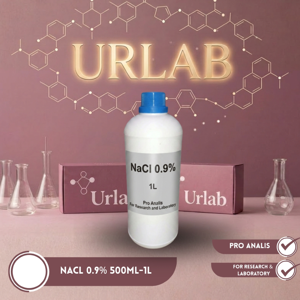 NaCl-0,9% pro analis 1L-500ml (larutan Saline)