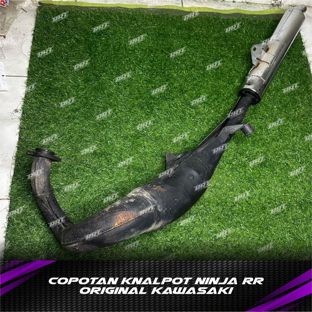 KNALPOT STSNDAR NINJA RR ORIGINAL COPOTAN MOTOR NINJA