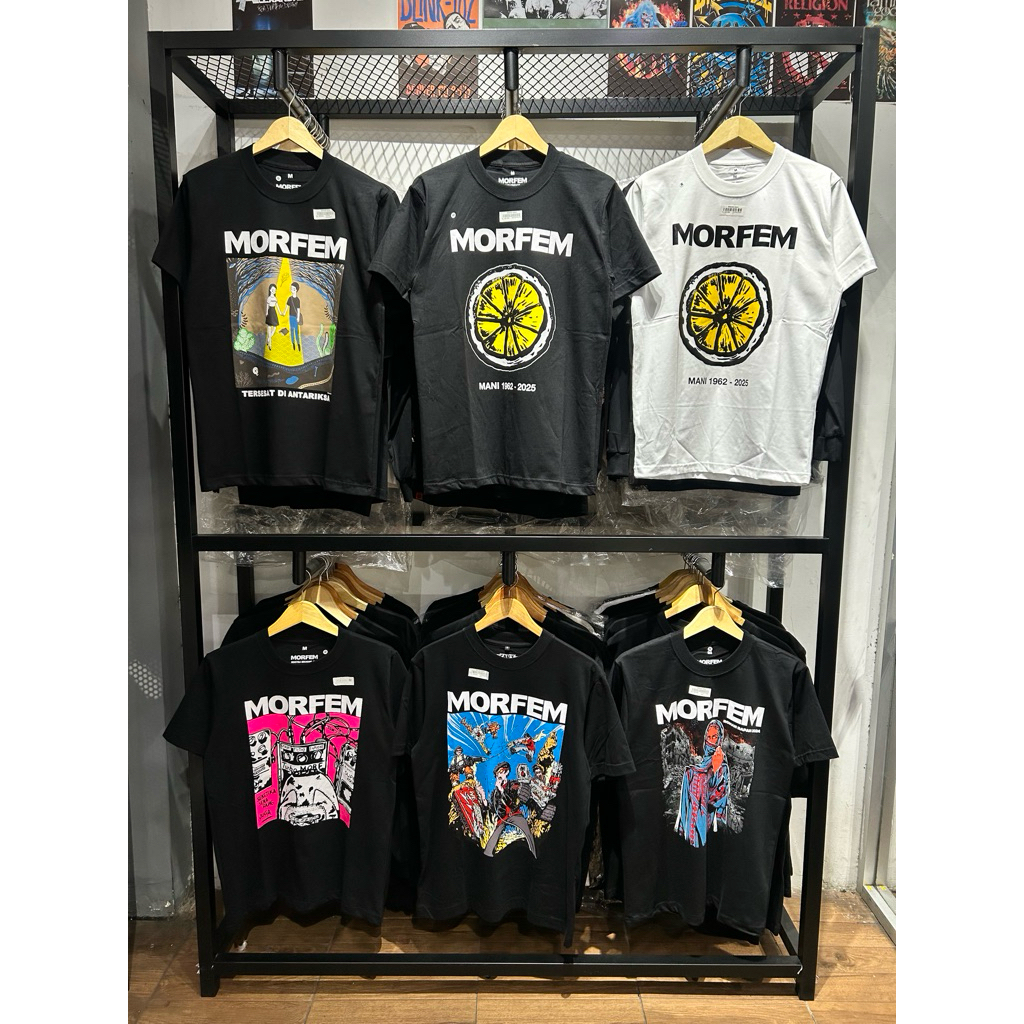 T-shirt Band morfem 100% Original